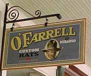 O Farrell cutom Hats