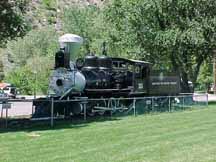 Train at Visitors' Center